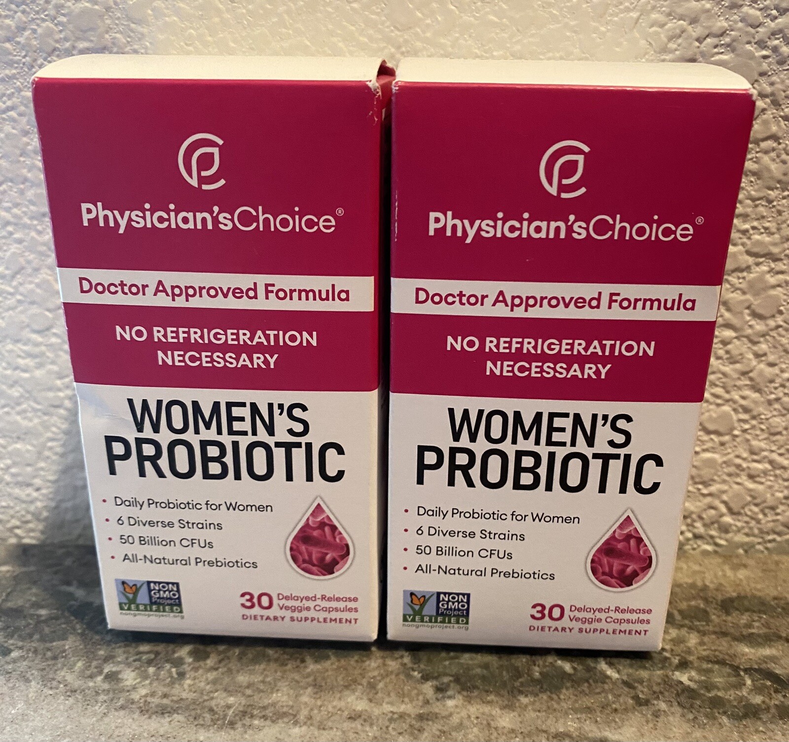 Physician’s Choice 50 Billion Women’s Probiotic Delayed-Release Capsule 30Ct 2Pk